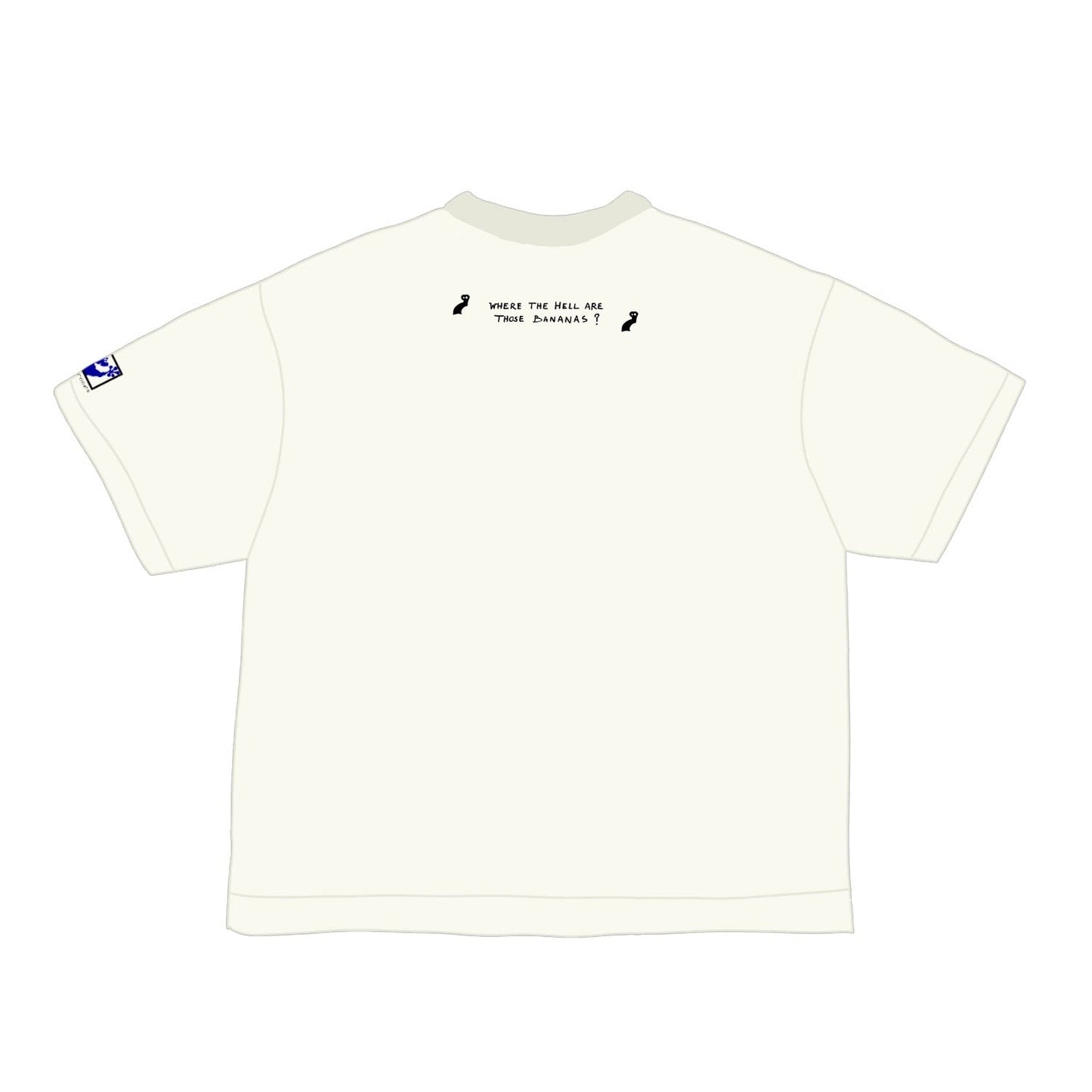 "Where the hell are those bananas?" Black