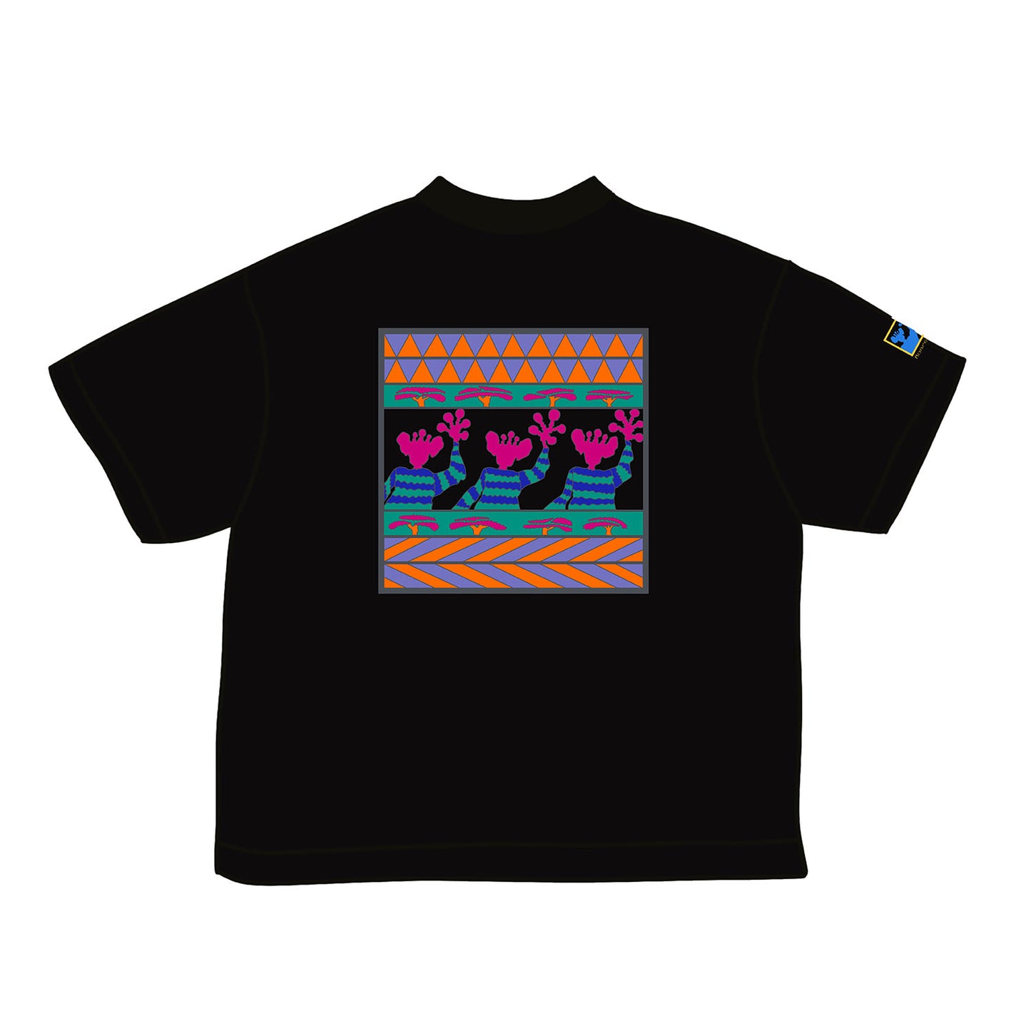 "Hi there, did you see my dog?" Black