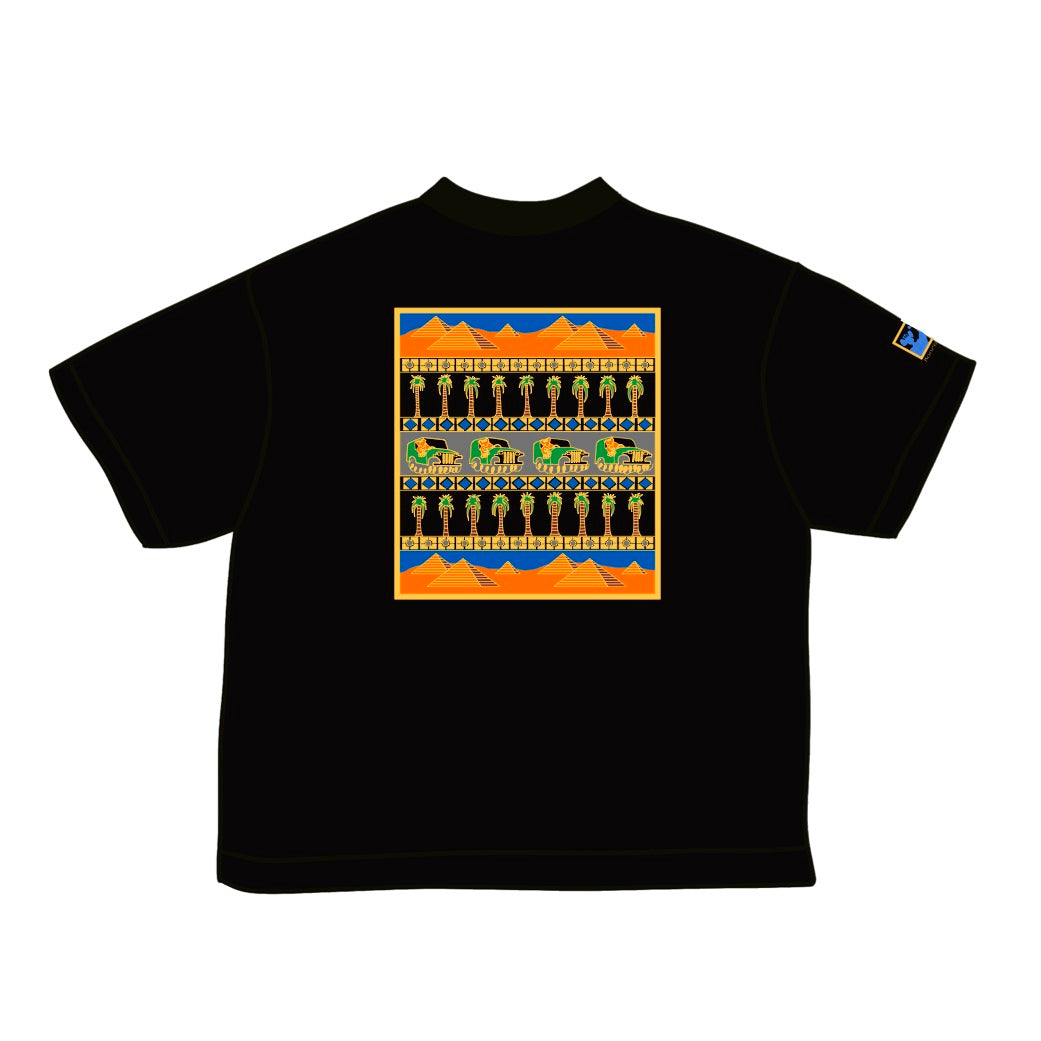 "I'm glad I didn't choose that camel trip" Black