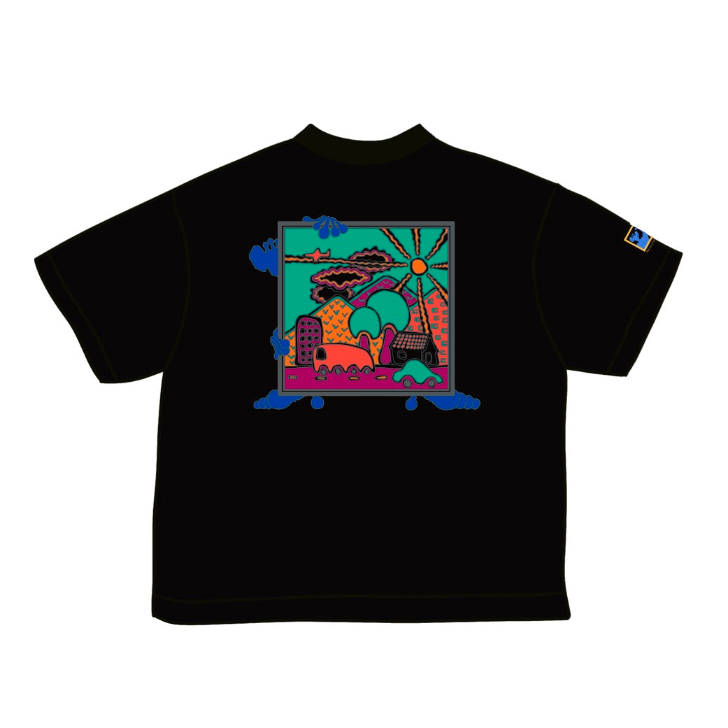 "Help me move this painting, will you?" Black