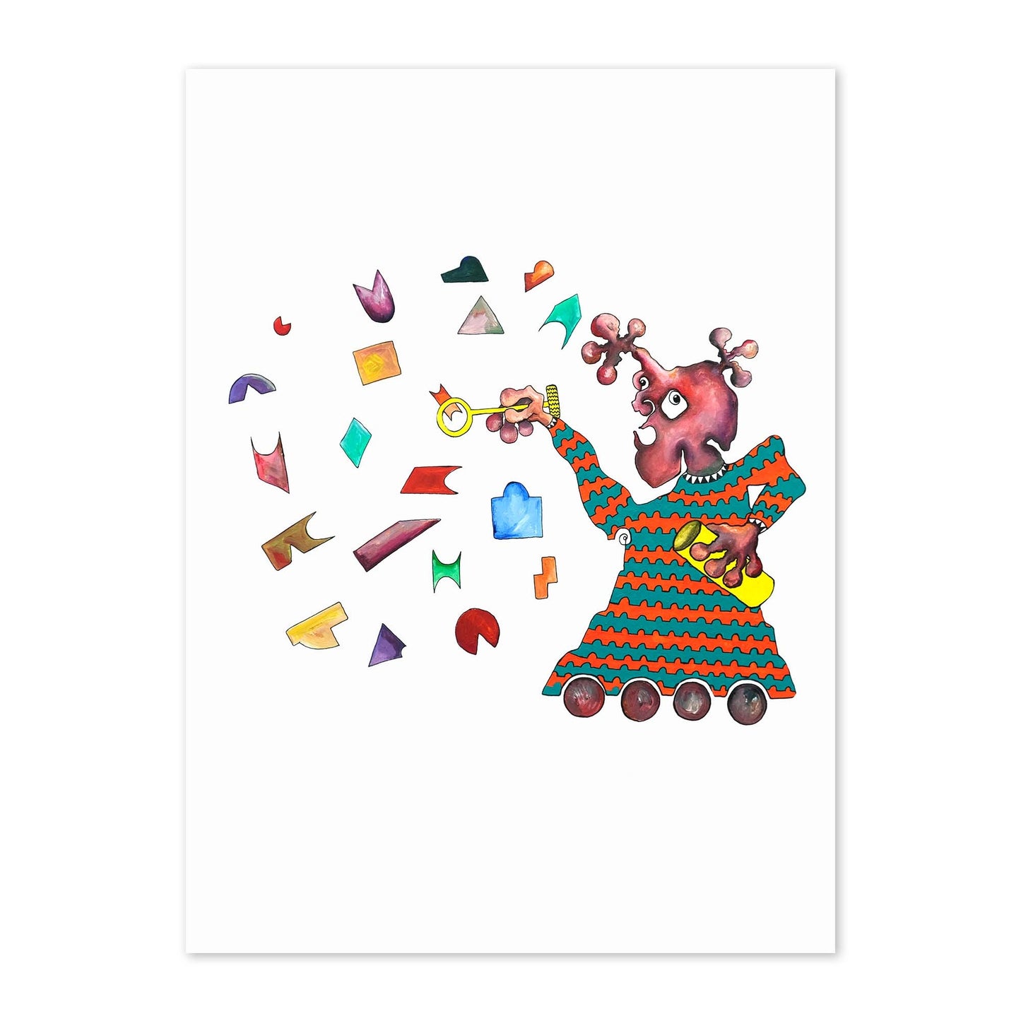 "Are these supposed to be bubbles or what?!" poster