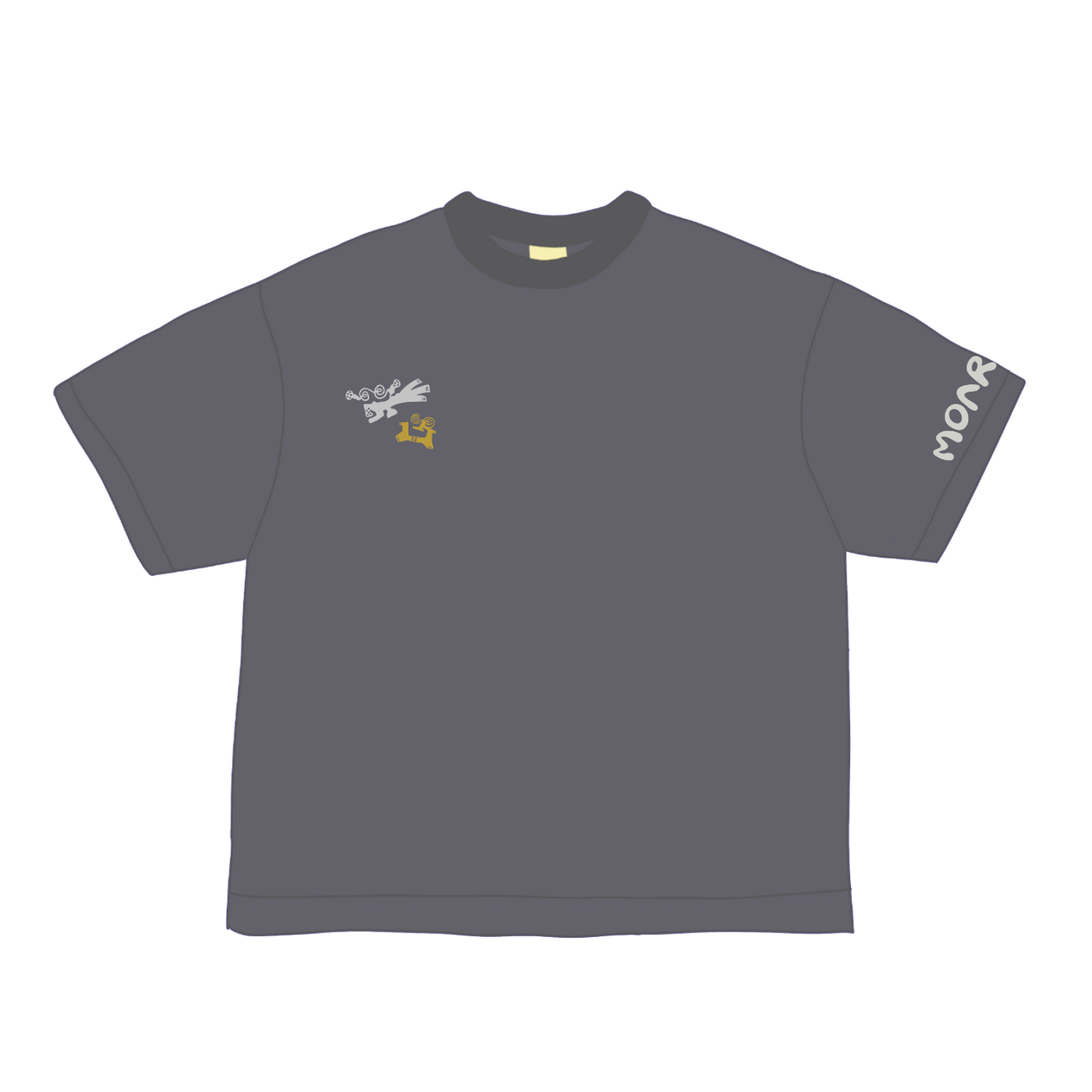 "The Backyard Dudes" T-shirt Smokey Grey