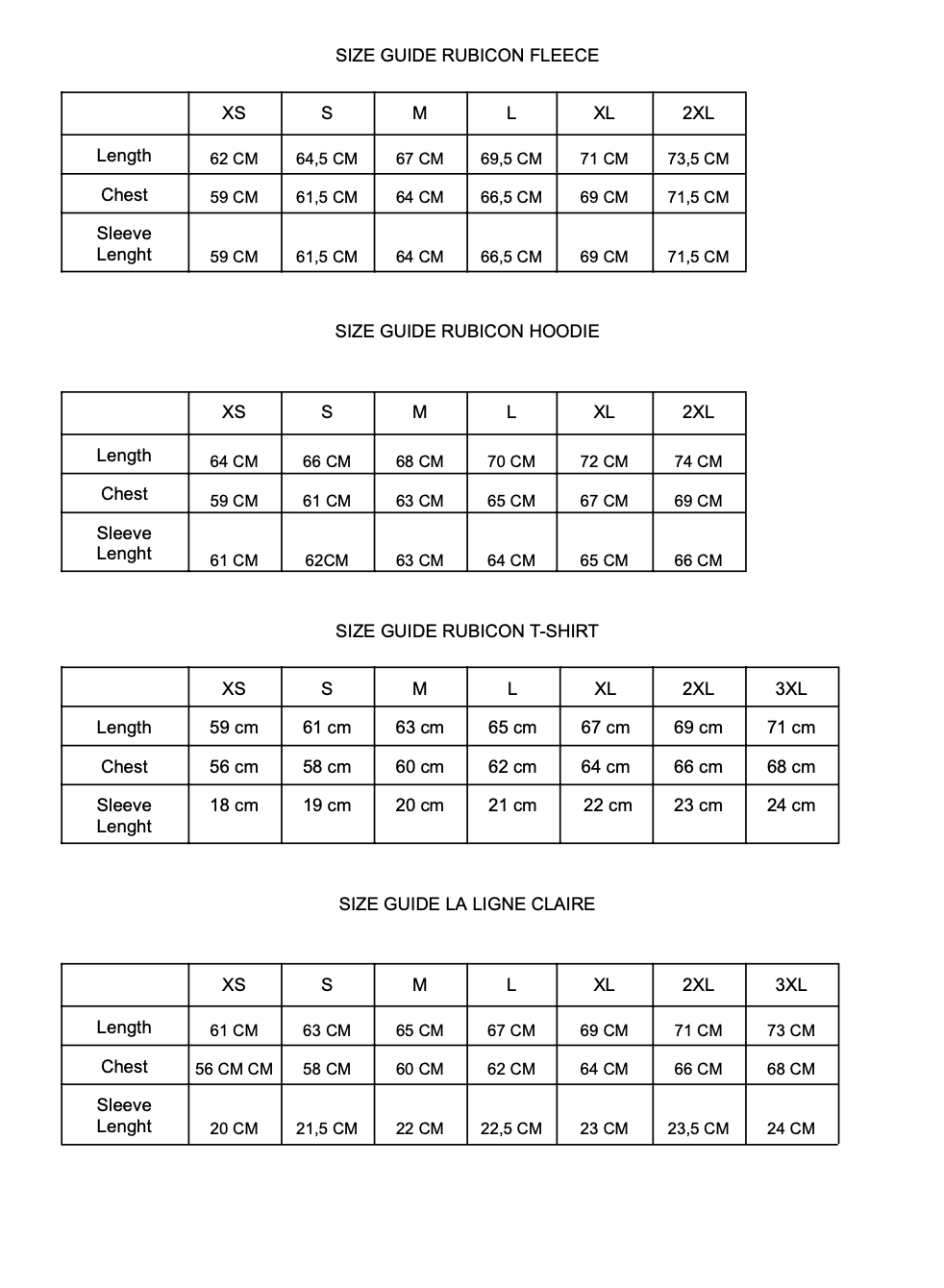 SIZE GUIDE – Monreef