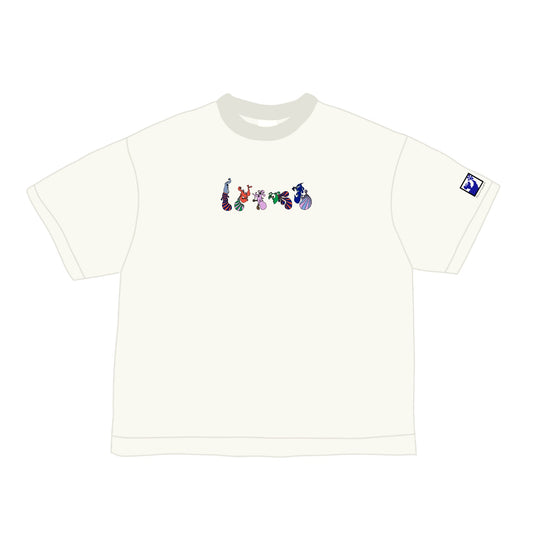 "Any idea how we got here?" White T-shirt