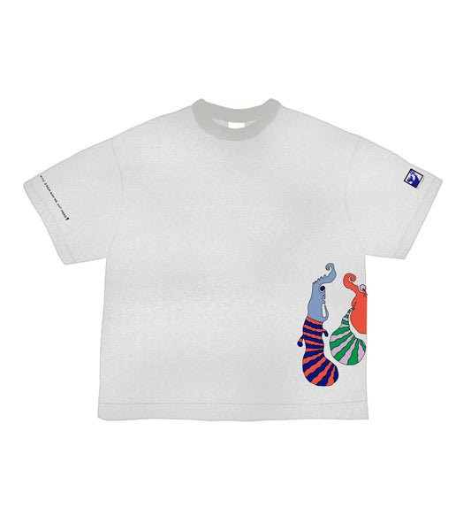 "Any idea how we got here?" Ash Grey T-shirt